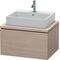 Duravit Konsolenunterschrank L-CUBE 400x720x547mm cappuccino hochglanz