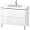 Duravit Waschtischunterbau L-CUBE m WT Vero Air 698x1000x480mm 1 HL ta sma