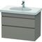 Duravit Waschtischunterbau DURASTYLE 453x800x610mm basalt matt/basalt matt