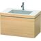 Duravit Waschtischunterbau L-CUBE m WT Vero Air 500x800x480mm 1 HL medi Ei