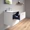 Duravit Waschtischunterbau BRIOSO Griffe Frontfarbe 553x620x479mm we matt