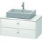 Duravit Konsolenunterschrank BRIOSO Griffe Frontfarbe 442x920x480mm we matt