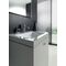 Duravit Spiegel BRIOSO m Be 700x820x45mm 23 W betongrau matt