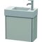 Duravit Waschtischunterbau XSQUARE 397x484x240mm Türansch re betongrau matt