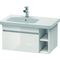 Duravit Waschtischunterbau DURASTYLE 448x730x398mm europ. Eiche/basalt matt