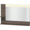 Duravit Spiegel VERO 142x1200x800mm, Beleuchtung pine terra