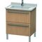 Duravit Waschtischunterbau X-LARGE 650x470x668mm europäische eiche