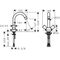 HG 2-Griff Waschtischmischer LOGIS DN 15 ohne Ablaufgarnitur chrom