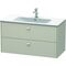 Duravit Waschtischunterbau BRIOSO Griffe Frontfarbe 553x1020x479mm ta matt