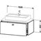 Duravit Konsolenunterschrank BRIOSO Gri Frontfarbe 442x1020x550mm grap matt