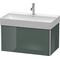 Duravit Waschtischunterbau XSQUARE 397x784x460mm dolomiti grey hochglanz