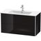 Duravit Waschtischunterbau XSQUARE 1010x560x478mm 2 Schubk we ma ES NB Mi.