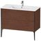 Duravit Waschtischunterbau XVIU 1010x834x480mm 2 Au Pro sw ma we s-matt