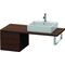 Duravit Konsolenunterschrank L-CUBE 400x420x547mm nussbaum gebürstet