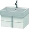 Duravit Waschtischunterbau VERO AIR 298x584x431mm weiß matt