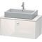 Duravit Konsolenunterschrank BRIOSO Gri Frontfarbe 442x920x480mm basalt matt