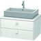 Duravit Konsolenunterschrank BRIOSO Griffe Frontfarbe 442x820x550mm we matt