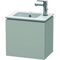 Duravit Waschtischunterbau L-CUBE 294x420x400mm Ans rechts betongrau matt