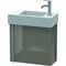 Duravit Waschtischunterbau VERO AIR 436x484x211mm Ans re fla grey hochglanz