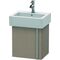 Duravit Waschtischunterbau VERO 311x400x428mm Anschlag links leinen