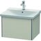 Duravit Waschtischunterbau XSQUARE 405x610x473mm taupe matt