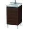 Duravit Waschtischunterbau L-CUBE 447x460x712mm Ans re nussbaum gebürstet