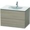 Duravit Waschtischunterbau L-CUBE 534x820x550mm pine silver