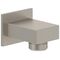 V&B Wandanschlussbogen UNIVERSAL SHOWERS 46x51x35mm, eckig brushed nickel matt