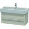 Duravit Waschtischunterbau X-LARGE 443x950x448mm taupe