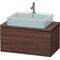 Duravit Konsolenunterschrank L-CUBE 400x820x477mm nussbaum dunkel