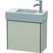 Duravit Waschtischunterbau XSQUARE 397x484x240mm Türansch links taupe matt