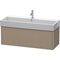 Duravit Waschtischunterbau XSQUARE 397x1184x460mm leinen