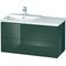 Duravit Waschtischunterbau L-CUBE 1020x481x555mm dolomiti grey hochglanz