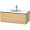 Duravit Waschtischunterbau L-CUBE 534x1020x400mm mediterrane eiche