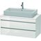 Duravit Konsolenunterschrank DURASTYLE 512x1000x478mm pine silver/basalt matt