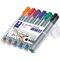 STAEDTLER Flipchartmaker Lumocolor 356 B WP6 2-5mm sort. 6 St./Pack.