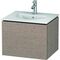 Duravit Waschtischunterbau L-CUBE 419x520x400mm eiche kaschmir