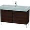 Duravit Waschtischunterbau VERO AIR 581x1184x431mm nussbaum gebürstet