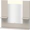 Duravit Spiegel VERO 142x850x800mm, Beleuchtung taupe