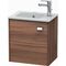 Duravit Waschtischunterbau BRIOSO 442x420x289mm Gri chr Ans li NB natur