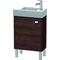 Duravit Waschtischunterbau BRIOSO 570x484x239mm Gri chr Ans li Kast. dkl