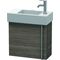 Duravit Waschtischunterbau VERO AIR 436x484x211mm, Anschlag links pine terra