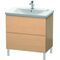 Duravit Waschtischunterbau L-CUBE 820x481x709mm eiche gebürstet