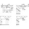 V&B Schrankwaschtisch SUBWAY 3.0 800x470mm o ÜL ohne HL we C+