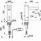 Keuco Elektro-WT-Mischer 130 IXMO Netz sw ma