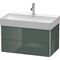 Duravit Waschtischunterbau XSQUARE 784x397x460mm 2 Schubk we hgl ES Ah Mi.