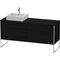 Duravit Waschtischunterbau XSQUARE 1600x400x548mm 4 Au we ma ES Ahorn links