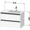 Duravit Waschtischunterbau Ketho.2 810x549x480mm weiß hochglanz