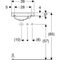 Geberit Handwaschbecken Light iCon 380x280mm o ÜL mit Hahnloch rechts weiß