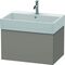 Duravit Waschtischunterbau L-CUBE 394x684x459mm basalt matt